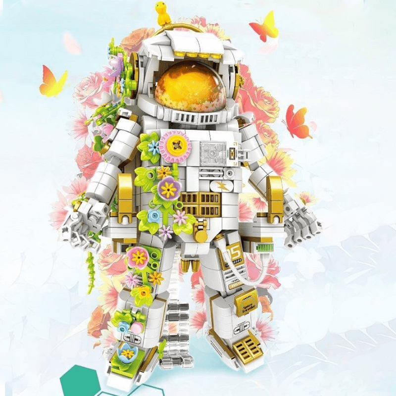 Mans Travel Through Space - Building Set | Power Brickz