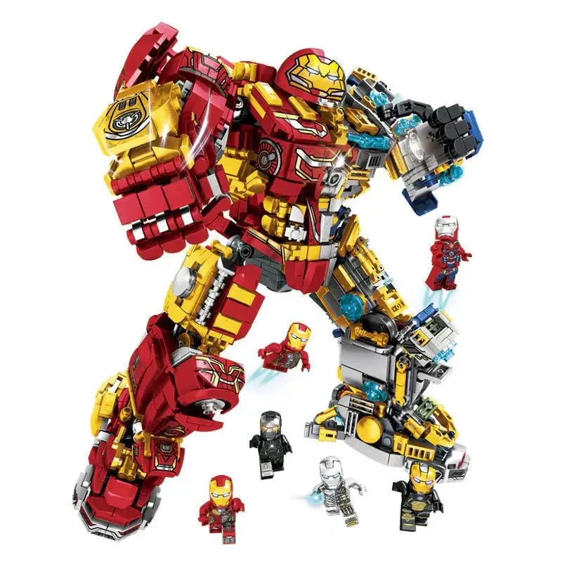 Marvel Super Iron Hero Warrior Robot - Building Set | Power Brickz