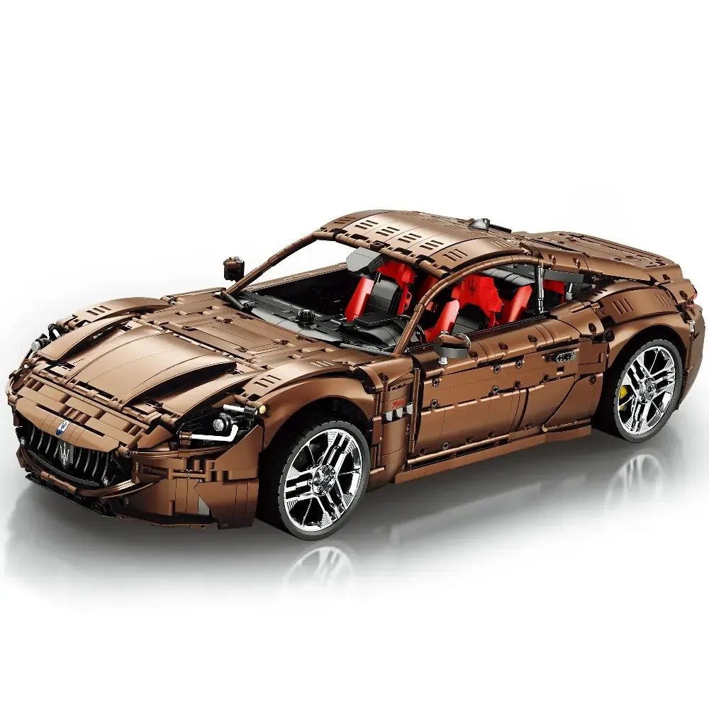Maserati GranTurismo Bronze Building Blocks Kit | 5480 Pieces