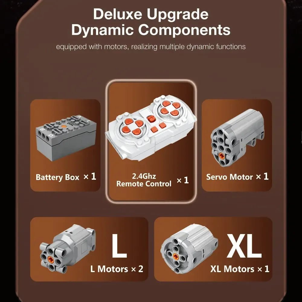 Maserati GranTurismo Bronze Edition - Building Blocks Set | Power Brickz