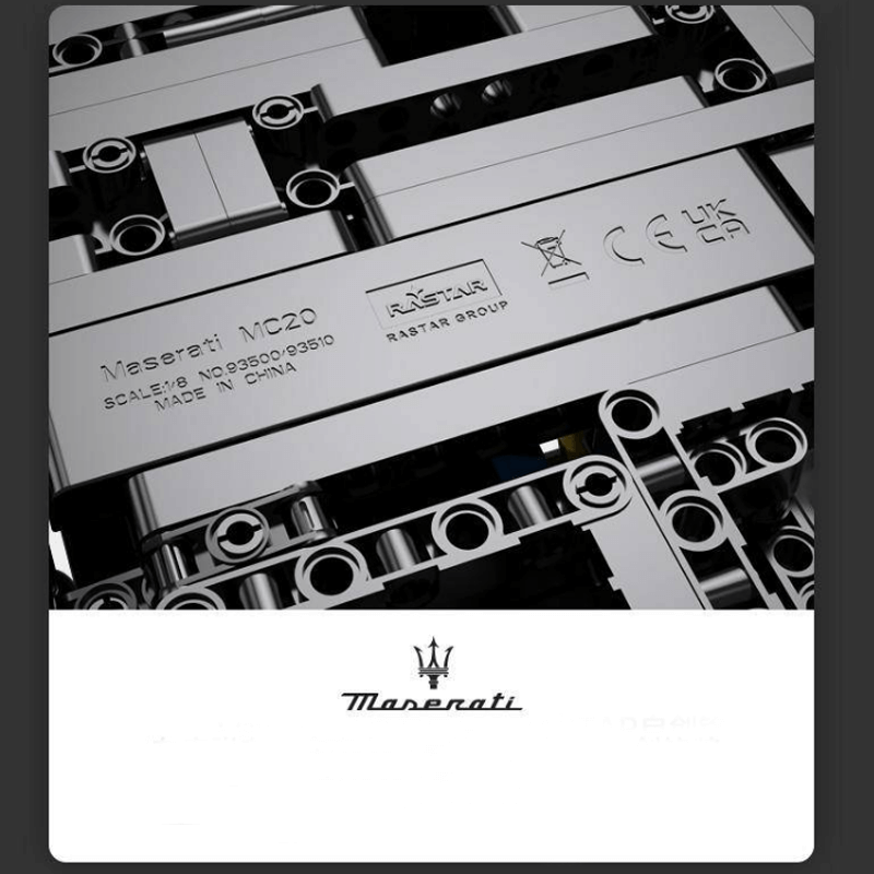 Maserati MC - Building Blocks Set | Power Brickz