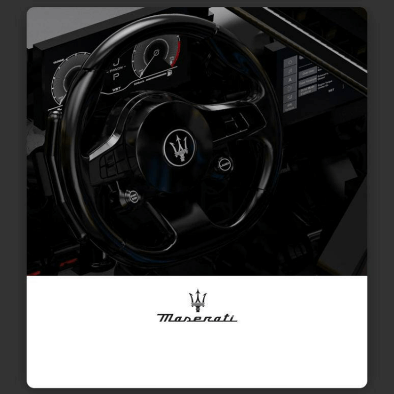 Maserati MC - Building Blocks Set | Power Brickz