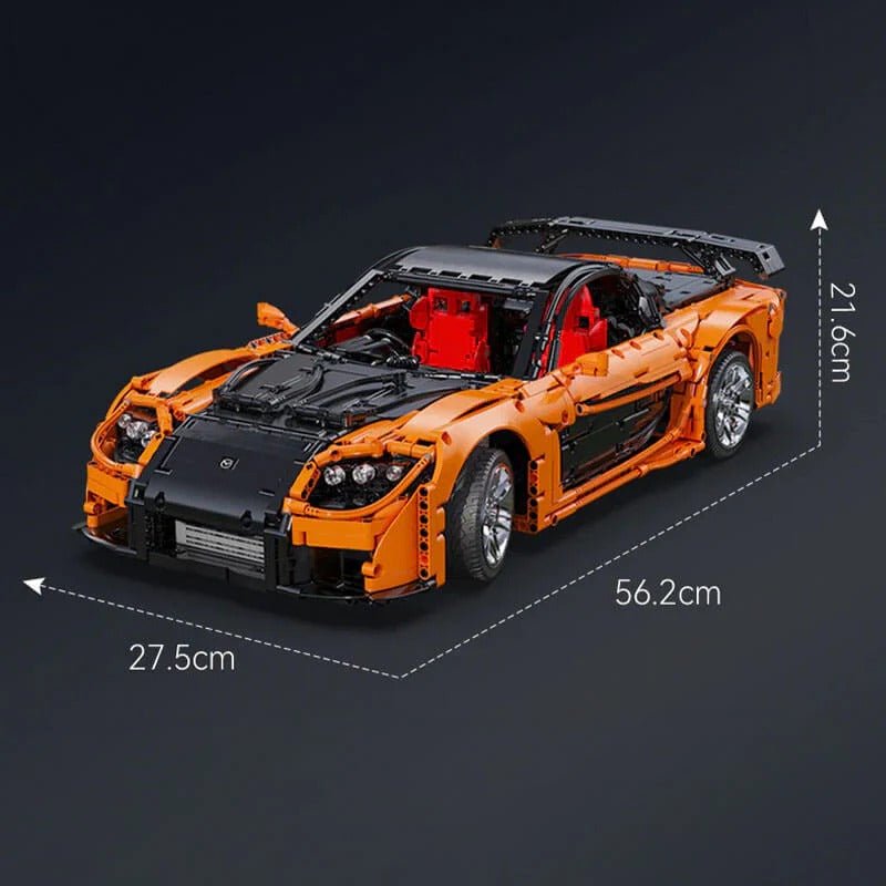 Mazda RX-7 VeilSide Fortune - Building Blocks Set | Power Brickz