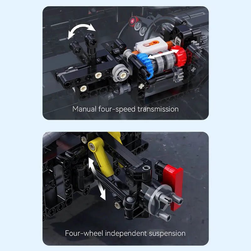 Mazda RX-7 VeilSide Fortune - Building Blocks Set | Power Brickz