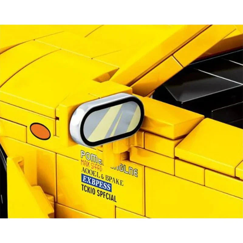 RX7 JDM Rotary Street Coupe - Building Blocks Set | Power Brickz