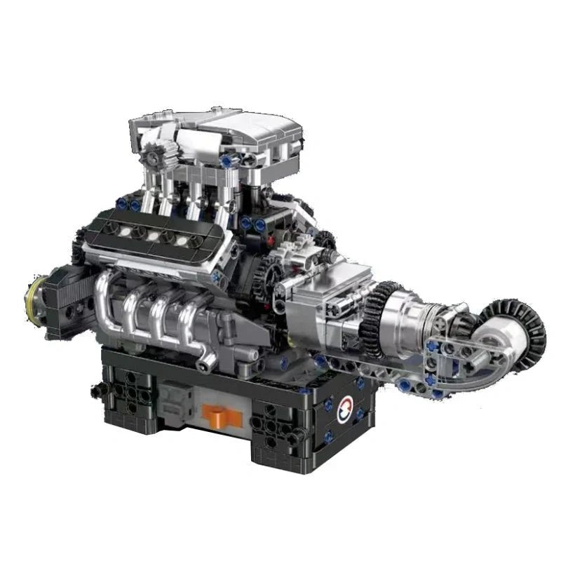 MCL Supercar V8 Engine | 737pcs - Power Brickz