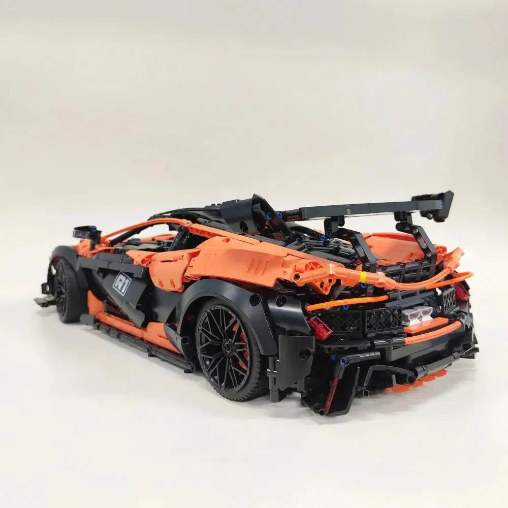 British P1 – Black Edition - Building Blocks Set | Power Brickz