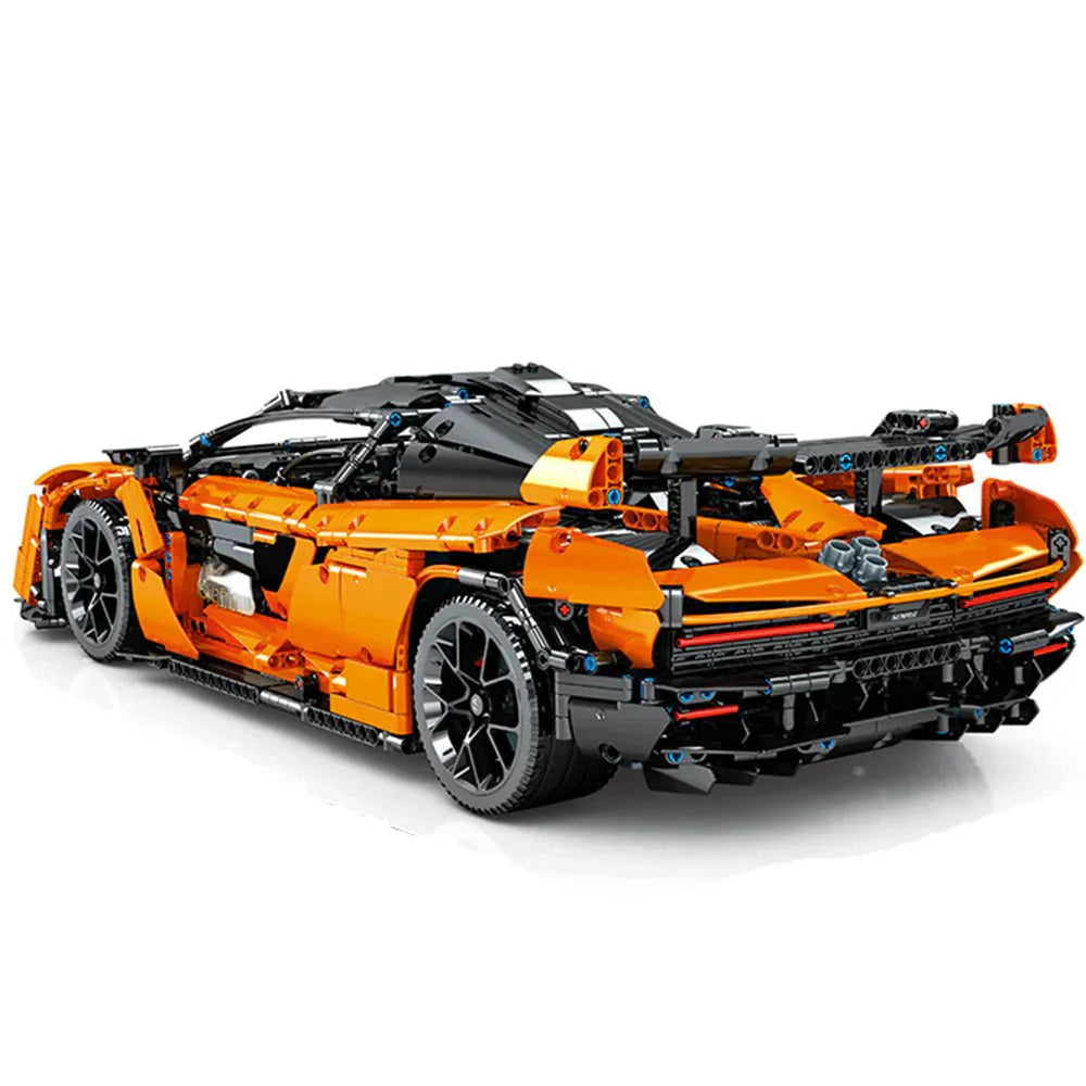 Track-Spec Senna GTR - Building Blocks Set | Power Brickz