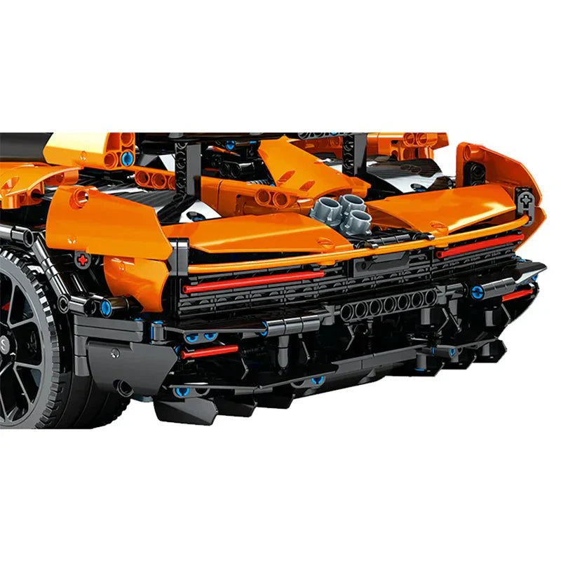 Track-Spec Senna GTR - Building Blocks Set | Power Brickz