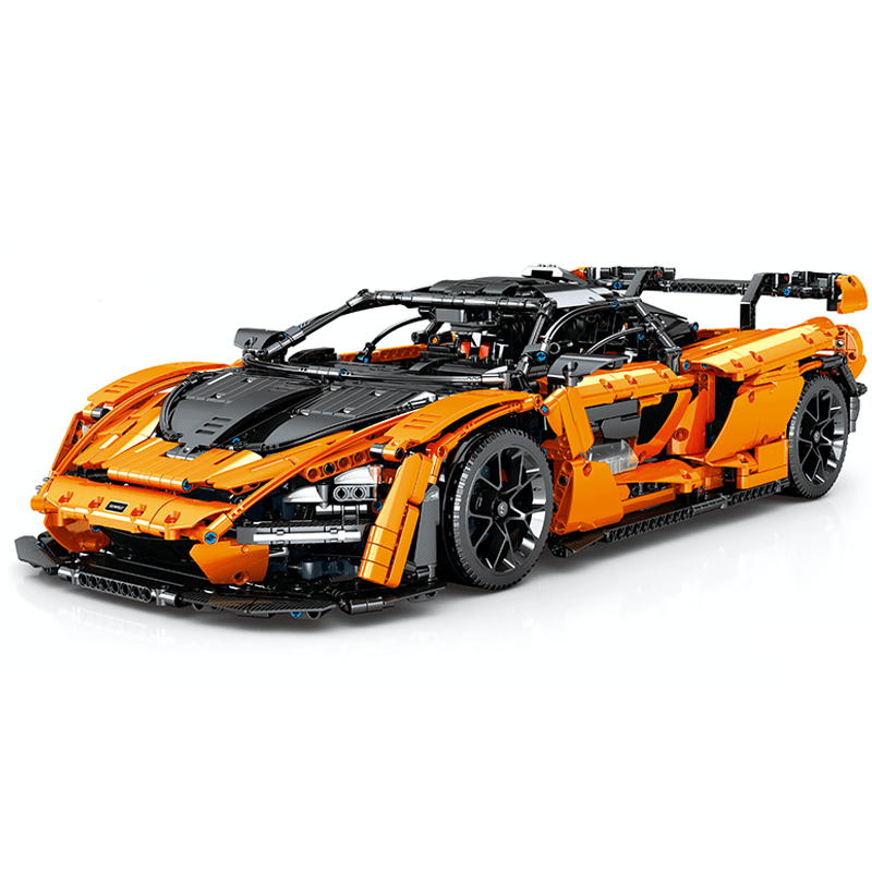 Track-Spec Senna GTR - Building Blocks Set | Power Brickz