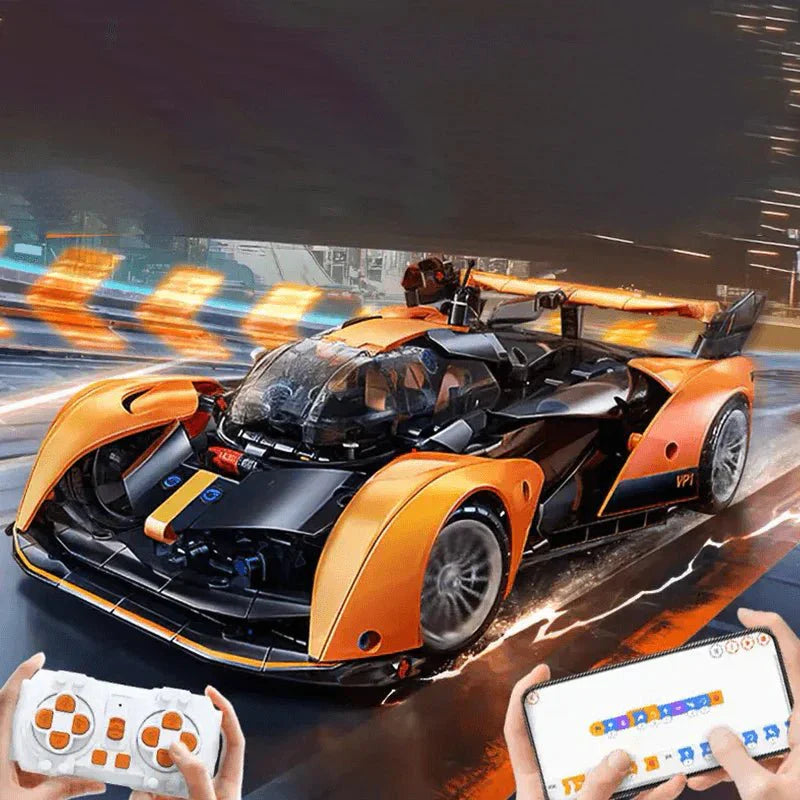 Futuristic Solus GT Concept - Building Blocks Set | Power Brickz