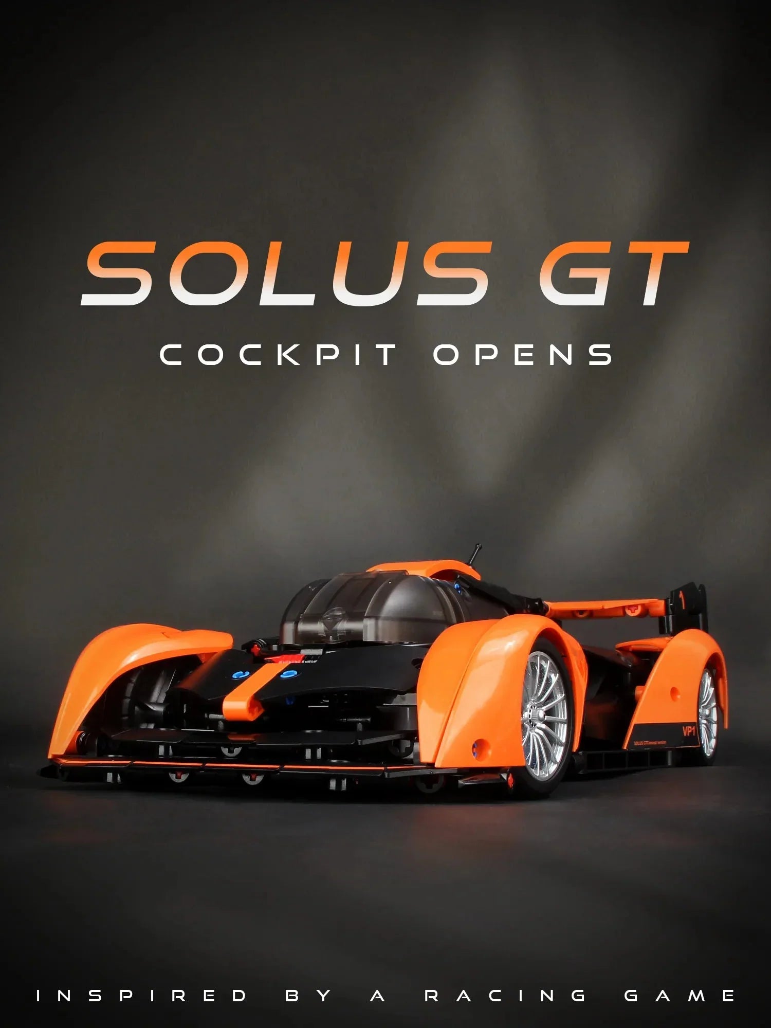 Futuristic Solus GT Concept - Building Blocks Set | Power Brickz