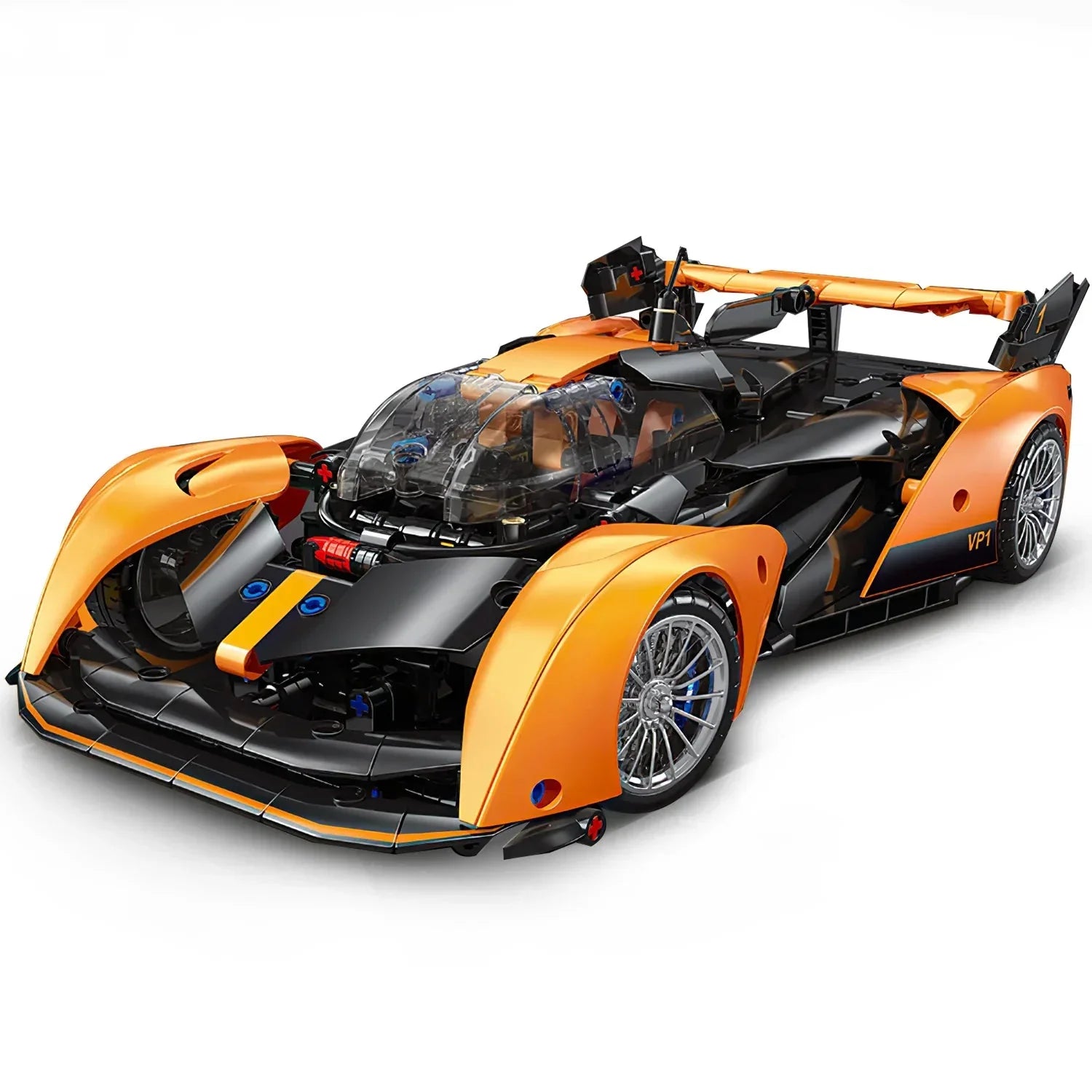 Futuristic Solus GT Concept - Building Blocks Set | Power Brickz