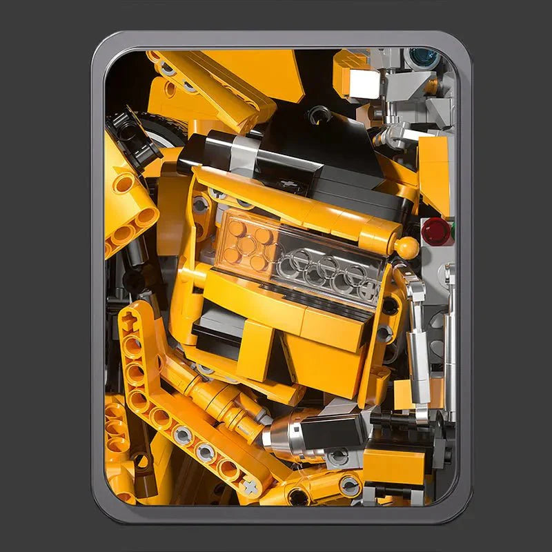 Mech Metamorphic Bumblebee Robot Bricks Toy - Building Set | Power Brickz