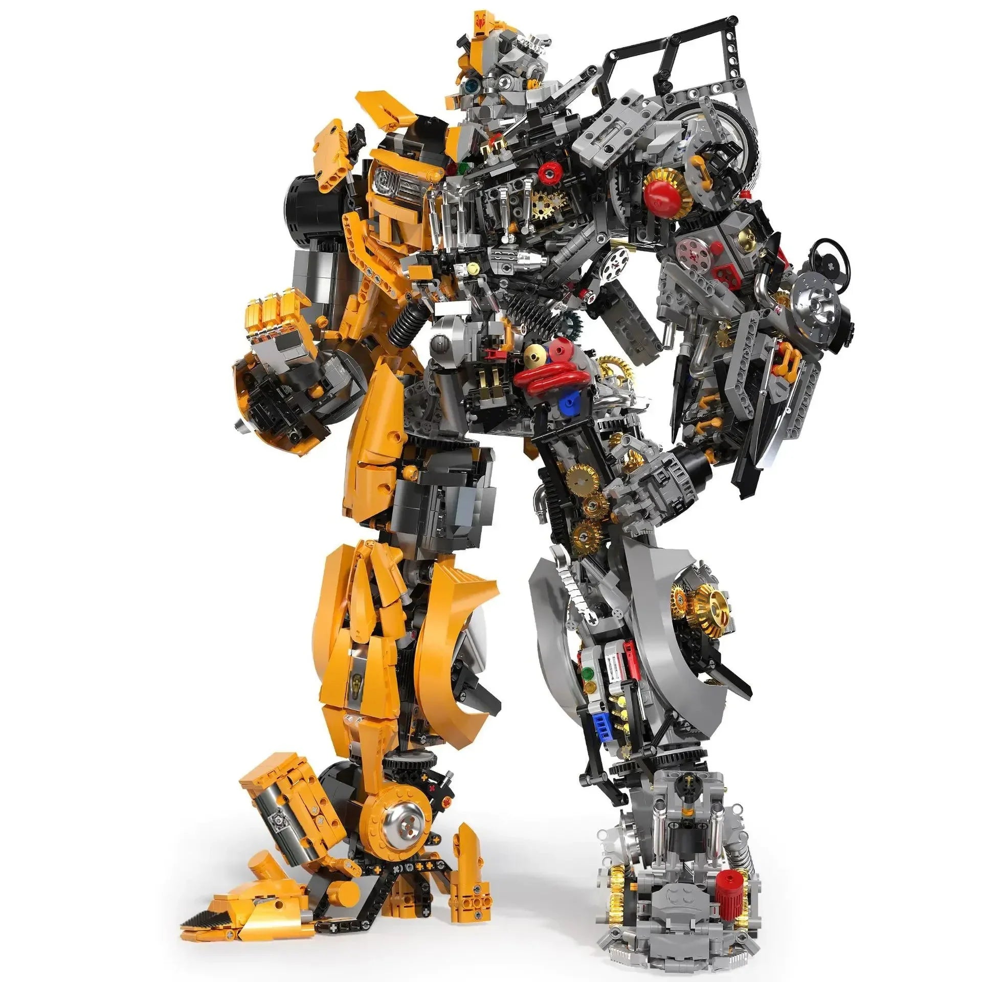 Mech Metamorphic Bumblebee Robot Bricks Toy - Building Set | Power Brickz