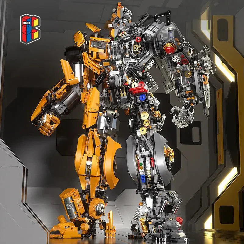 Mech Metamorphic Bumblebee Robot Bricks Toy - Building Set | Power Brickz