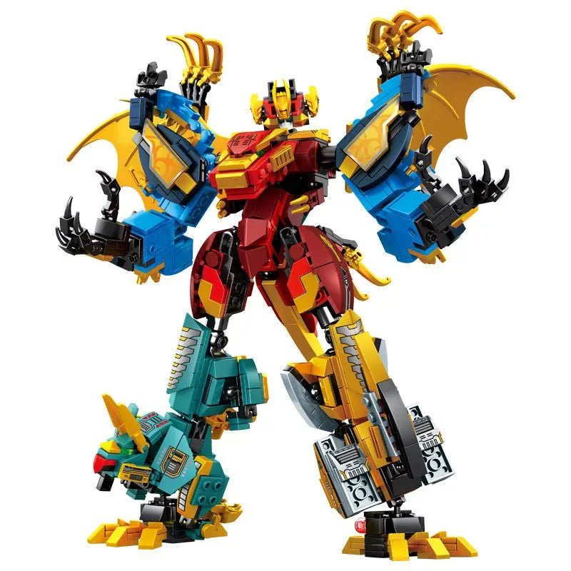 Mecha Deformation Dinosaur Transformation | 850pcs - Power Brickz