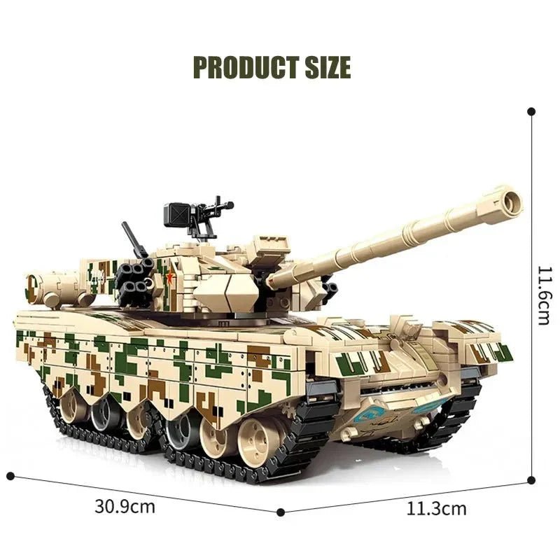 Mecha Transformers Robot Battle Tank Deformation Bricks Toy | 1306pcs - Power Brickz