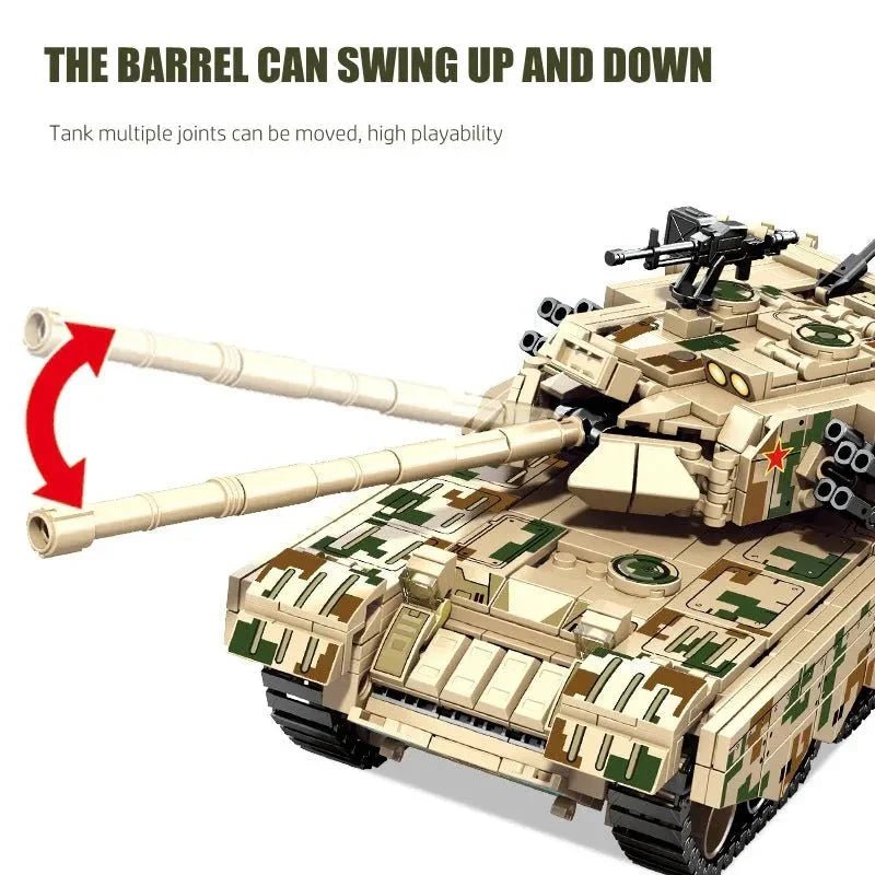 Mecha Transformers Robot Battle Tank Deformation Bricks Toy | 1306pcs - Power Brickz