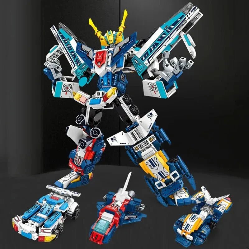 Mecha Warrior Transformed Steel Robot Bricks Toy | 702pcs - Power Brickz