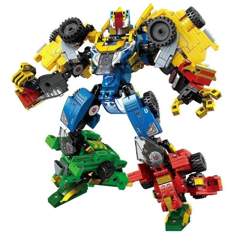 Mechanical Transformation Truck Car Robot Bricks Toy | 817pcs - Power Brickz