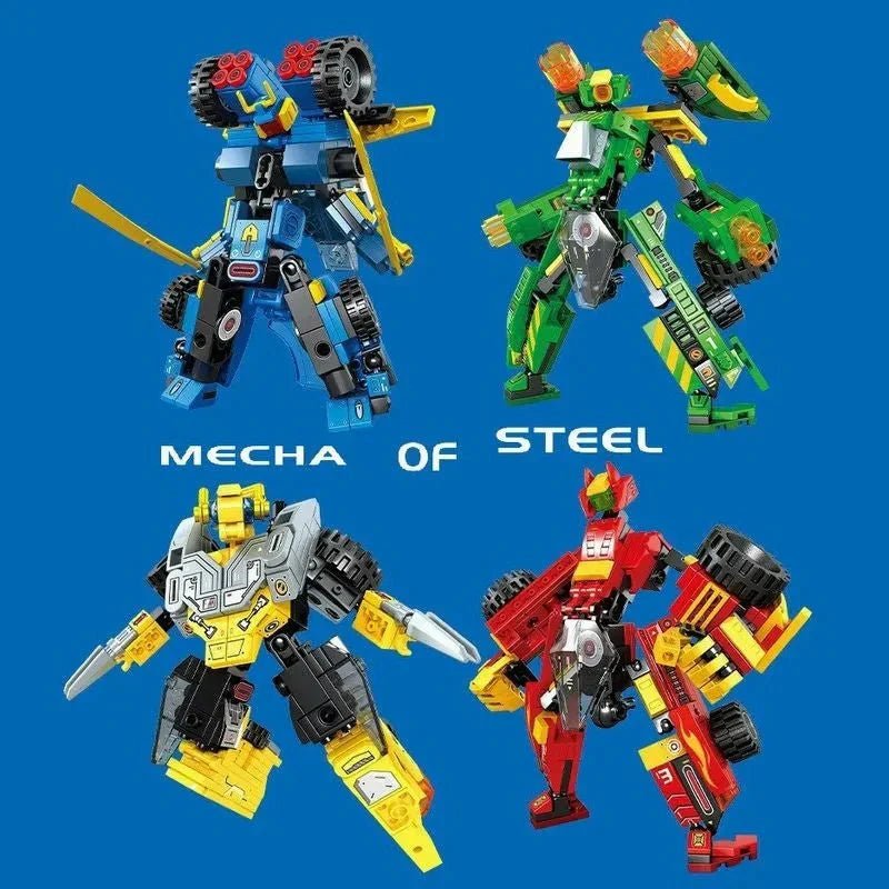 Mechanical Transformation Truck Car Robot Bricks Toy | 817pcs - Power Brickz