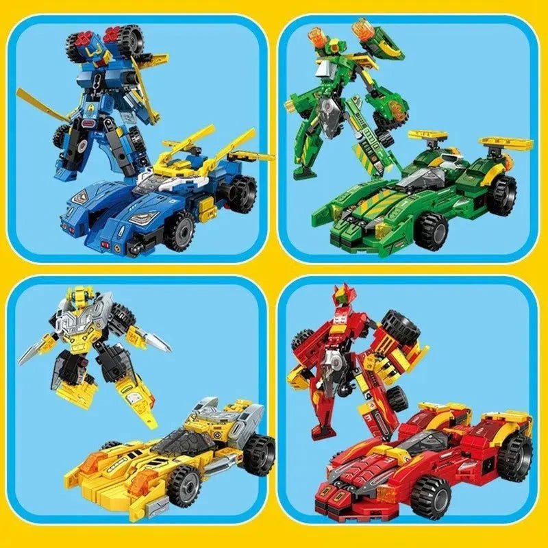 Mechanical Transformation Truck Car Robot Bricks Toy | 817pcs - Power Brickz