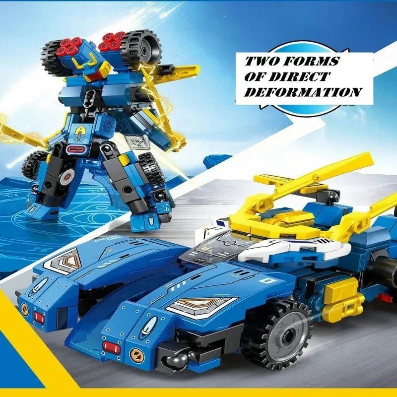 Mechanical Transformation Truck Car Robot Bricks Toy | 817pcs - Power Brickz
