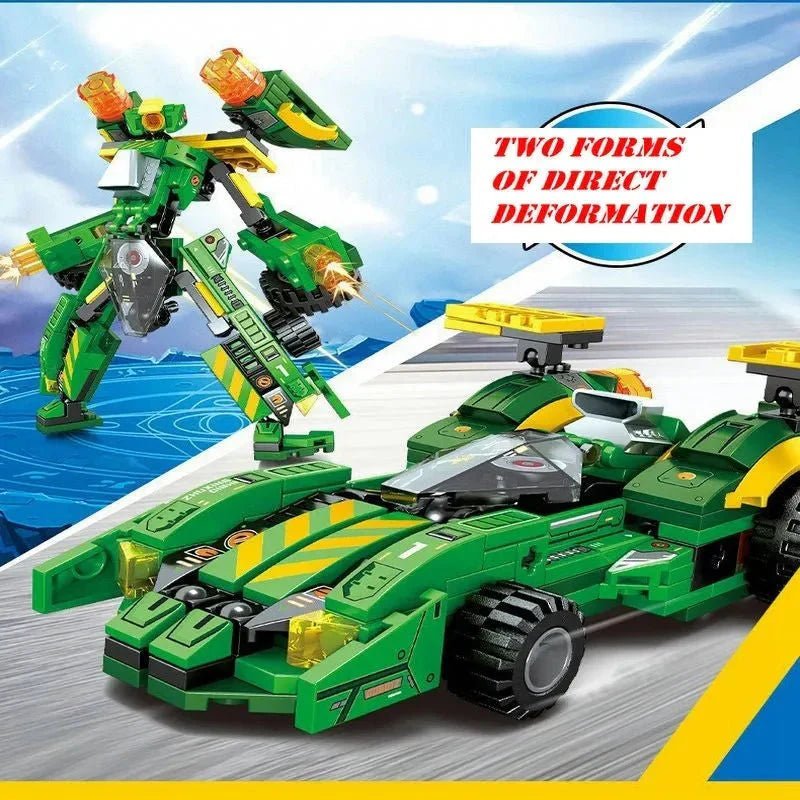 Mechanical Transformation Truck Car Robot Bricks Toy | 817pcs - Power Brickz