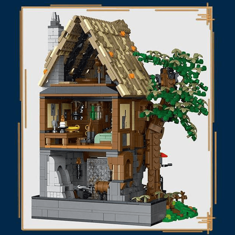 Medieval Blacksmith - Building Set | Power Brickz