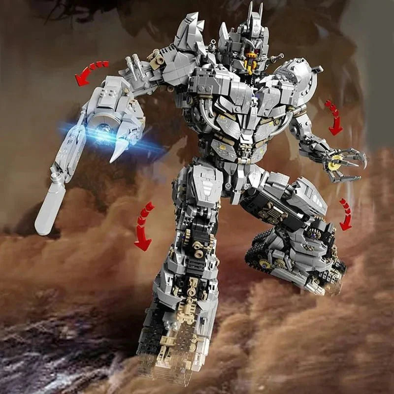 Mega Commander Defender Justice Bricks Toy - Building Set | Power Brickz