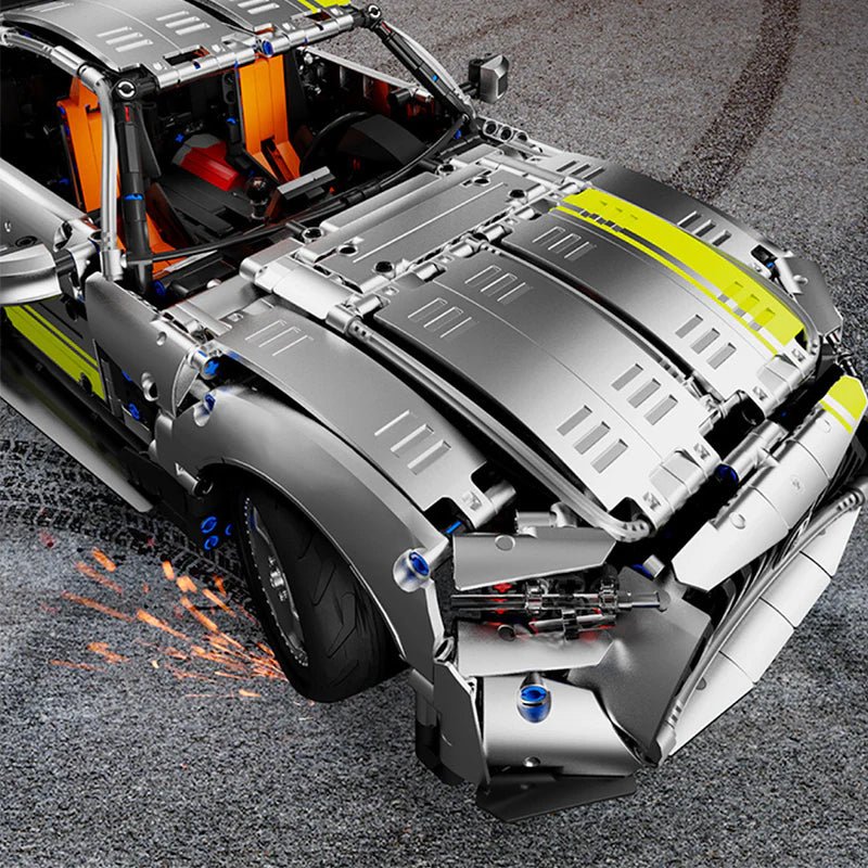 German Track-Focused GTR - Building Blocks Set | Power Brickz