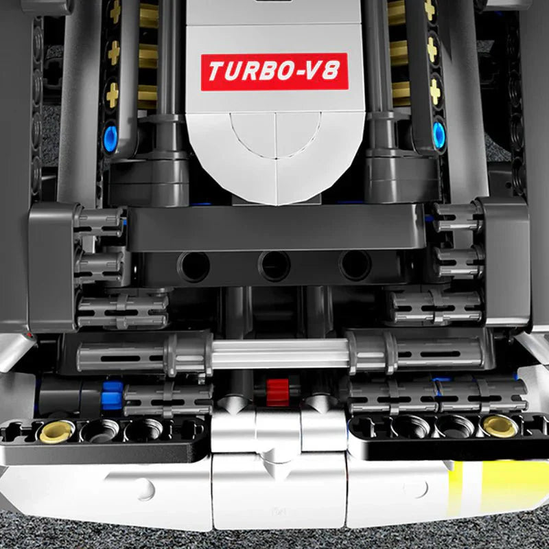 German Track-Focused GTR - Building Blocks Set | Power Brickz