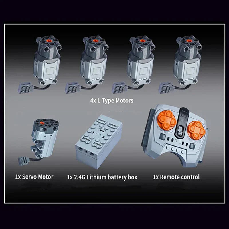 Green Track GTR V8 Coupe - Building Blocks Set | Power Brickz