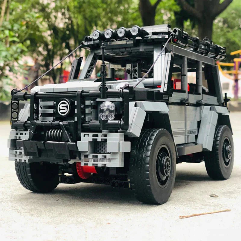 Luxury G4x4 Off-Road SUV - Building Blocks Set | Power Brickz
