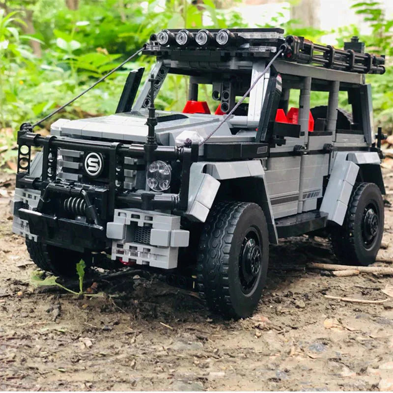 Luxury G4x4 Off-Road SUV - Building Blocks Set | Power Brickz
