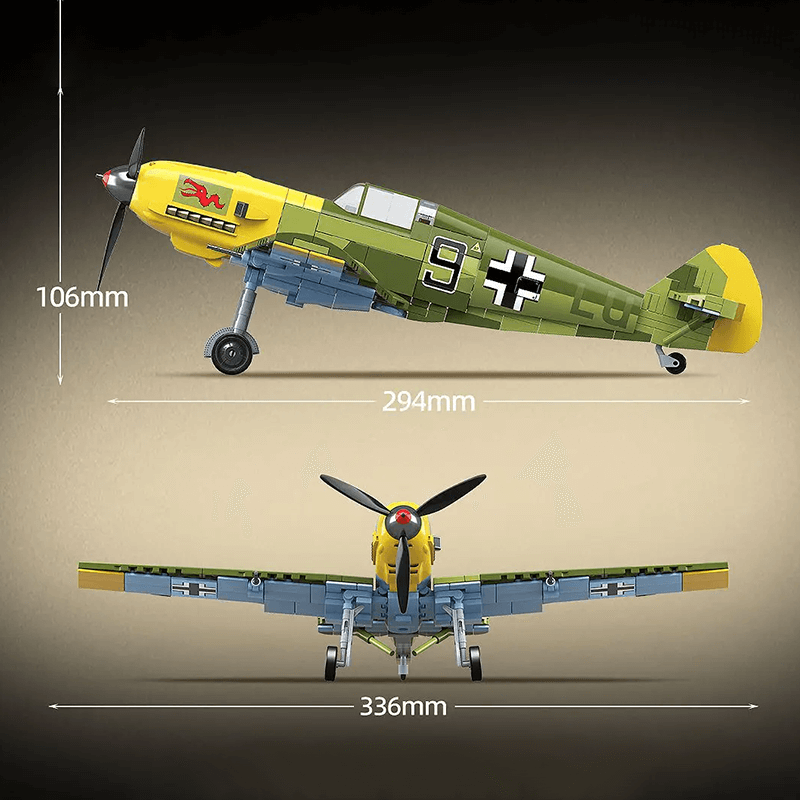 Messerschmitt Bf | 109 - Building Set | Power Brickz