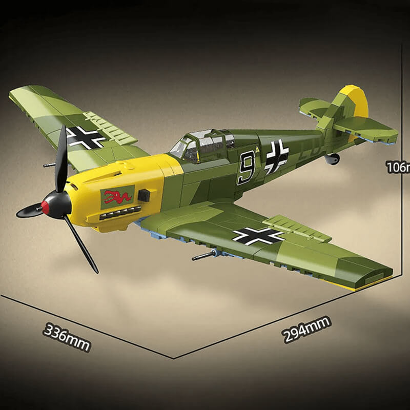 Messerschmitt Bf | 109 - Building Set | Power Brickz