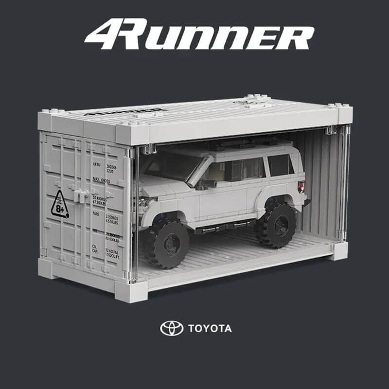 Toyota 4Runner SUV - Building Blocks Set | Power Brickz
