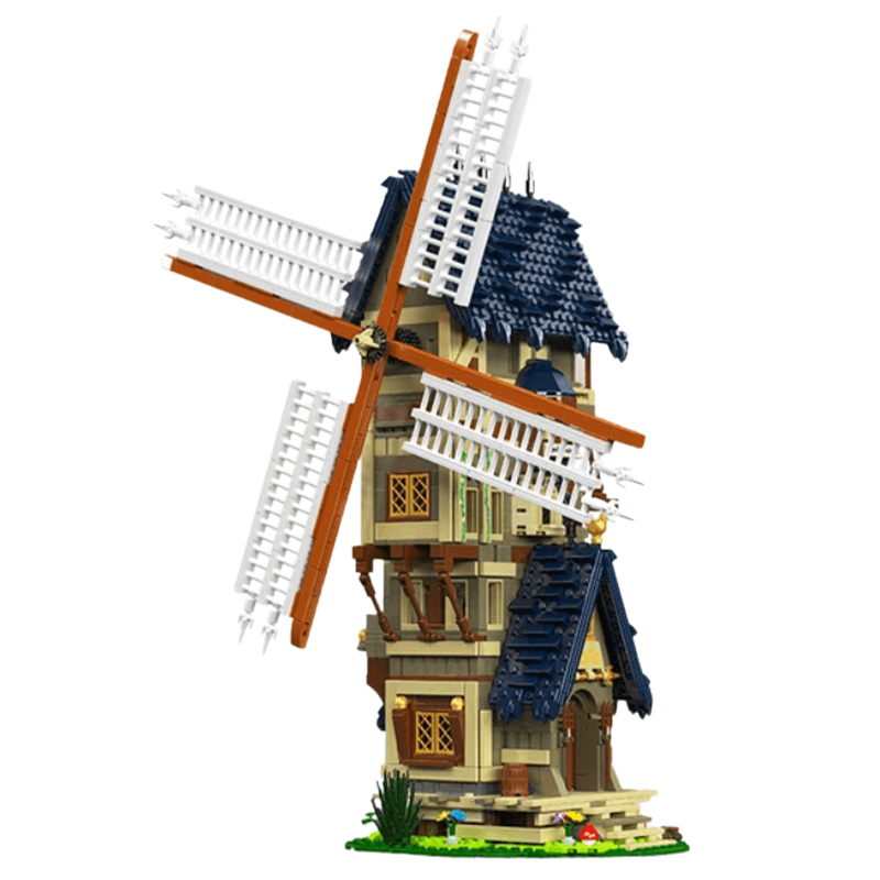 Middle Ages Windmill - Building Set | Power Brickz