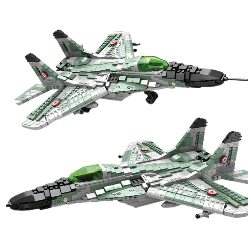 MiG Gurevich MIG-29 Fighter - Building Set | Power Brickz