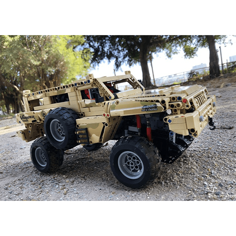 Military 4x4 Utility - Building Blocks Set | Power Brickz