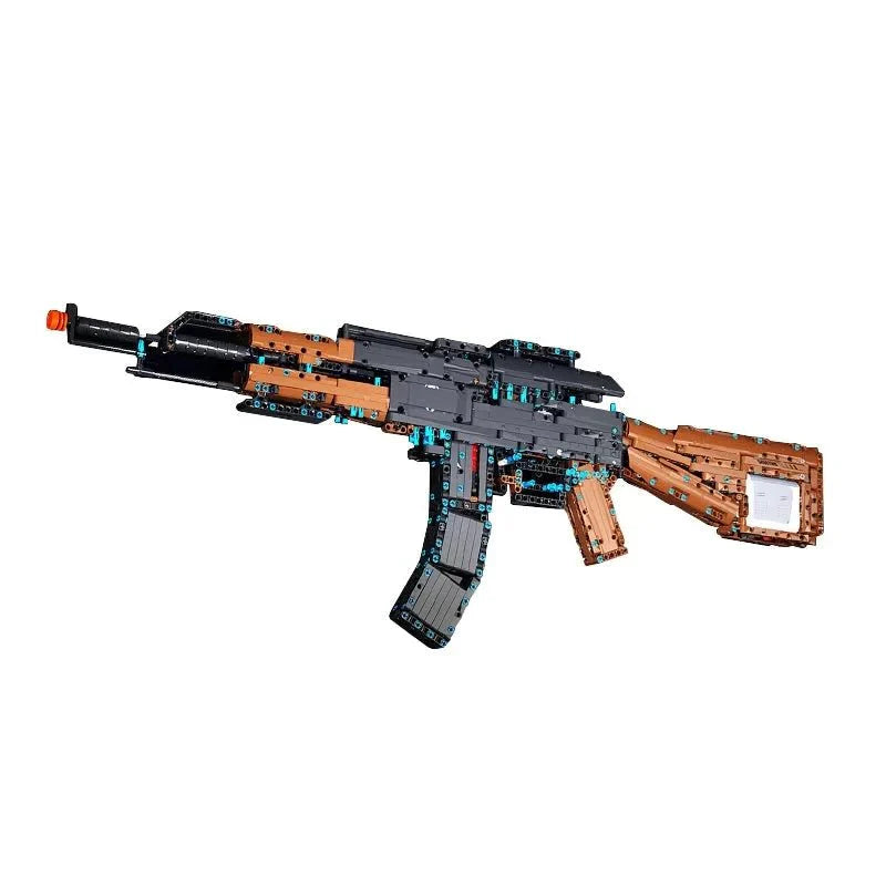 Military AK47 Assault Rifle - Building Set | Power Brickz