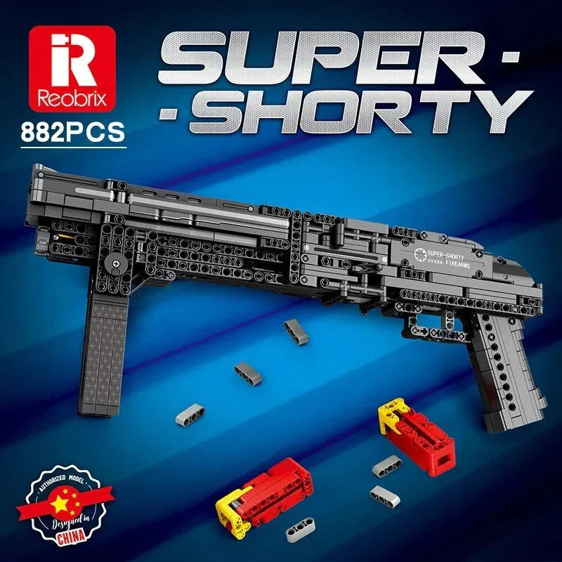 Military Gun Super Shorty - Building Set | Power Brickz