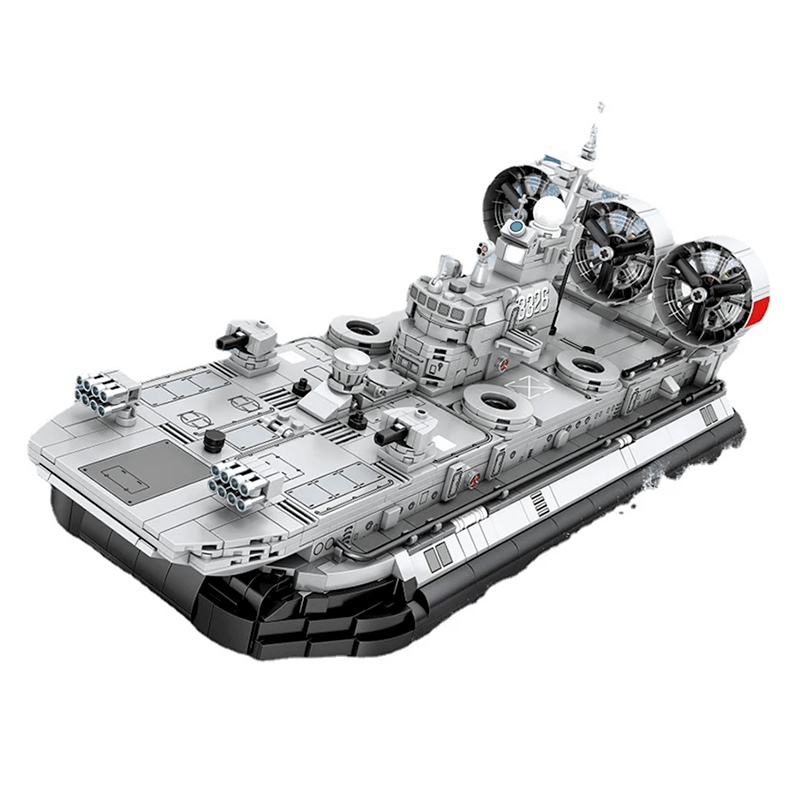 Military Hovercraft - Building Set | Power Brickz
