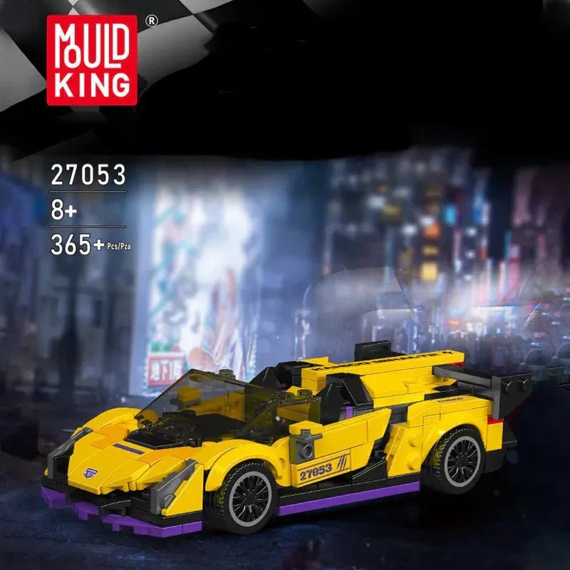 Mini Italian Blade Hypercar - Building Blocks Set | Power Brickz