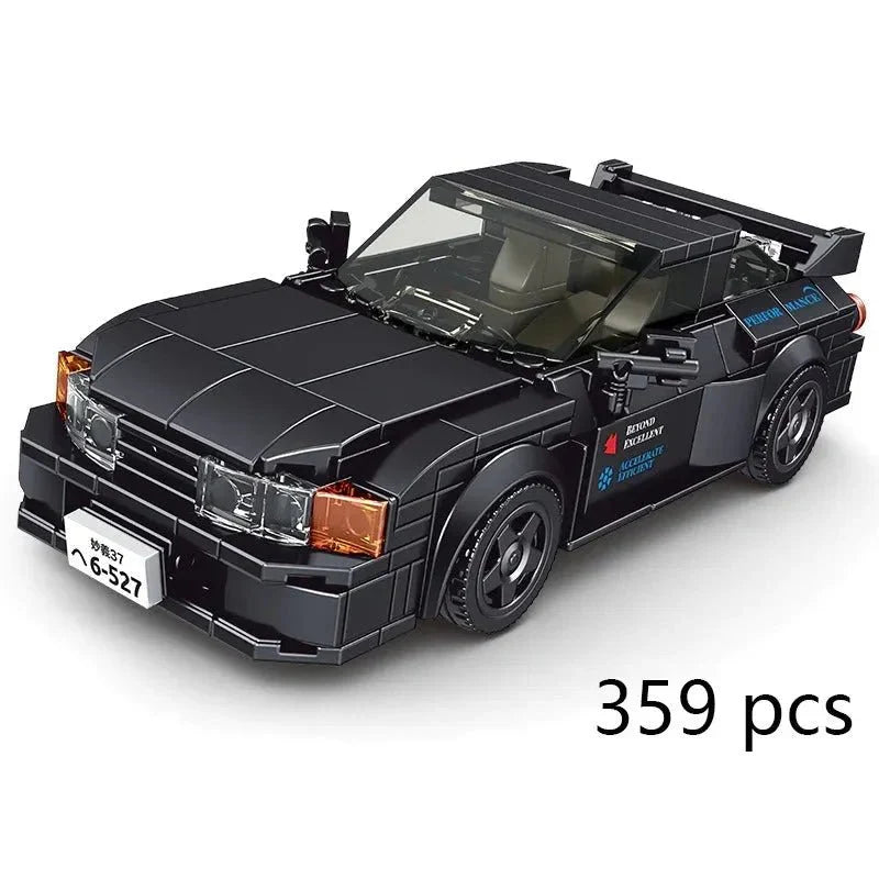 Mini JDM RStreet Racer - Building Blocks Set | Power Brickz