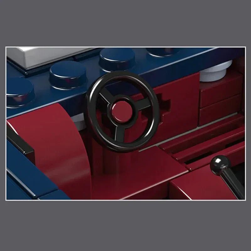 Mini Retro Pony Car | 376pcs - Power Brickz