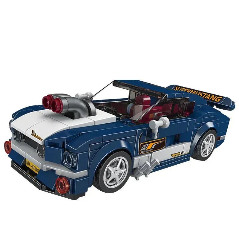 Mini Retro Pony Car | 376pcs - Power Brickz