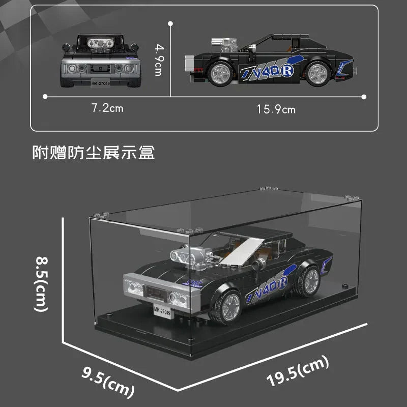Mini V8 Muscle Coupe | 346pcs - Power Brickz